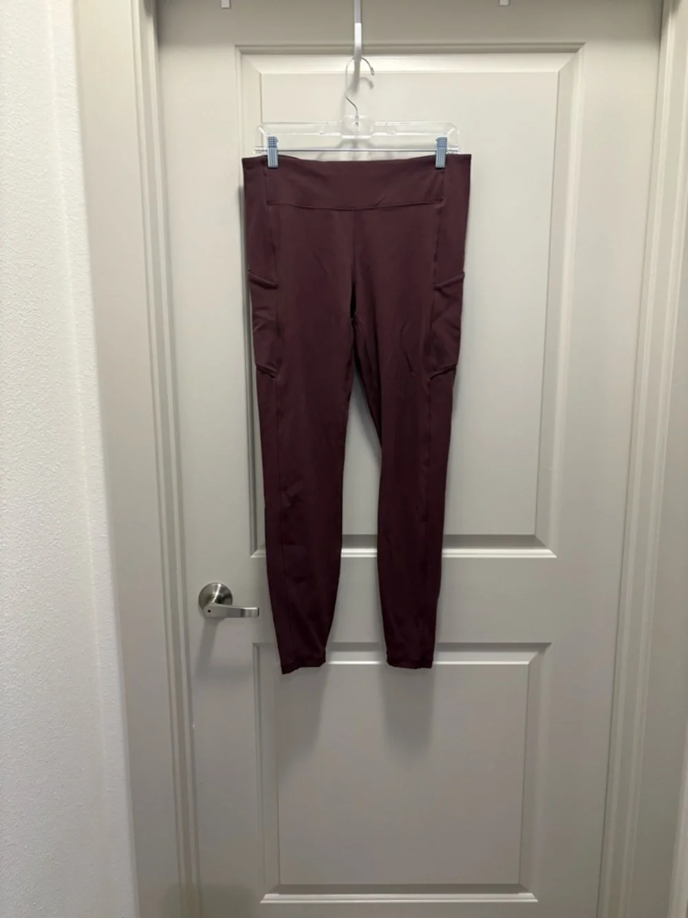 High-Waist Pocket Leggings in Deep Plum Lululemon size 10